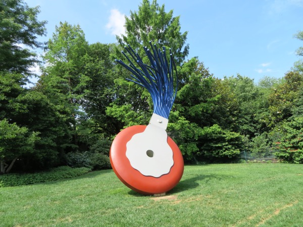 This ginormous eraser is a great reminder that mistakes don't mean failure. National Gallery of Art Sculpture Garden, Washington DC, June 2014